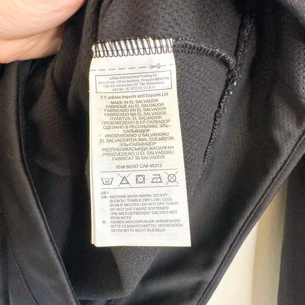 Adidas | TRN‎ TI Performance Climawarm Hoodie Sweatshirt in Black Large
